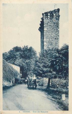 CPA FRANCE 11 "Saissac, Tour des Remparts".