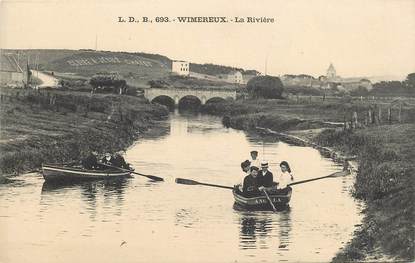 CPA FRANCE 62 "Wimereux, la Rivière"