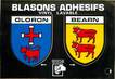 CPSM FRANCE 64 "Oloron" / ÉCUSSON ADHESIF