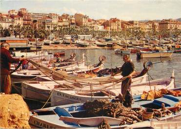 CPSM FRANCE 06 "Cannes, Le port des pêcheurs".