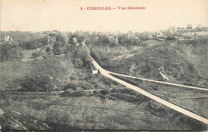 CPA FRANCE 50 "Carolles, vue générale"