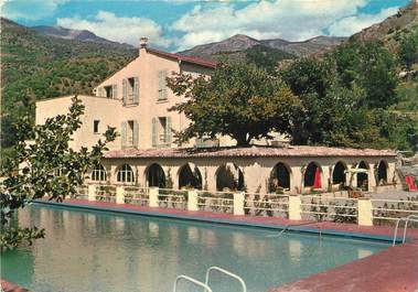 CPSM FRANCE 06 " Léouve la Croix, L'Hostellerie Les Tilleuls".