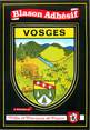 88 Vosge CPSM FRANCE 88 "les Vosges"" / ÉCUSSON ADHESIF
