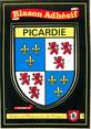 80 Somme CPSM FRANCE 80 "Picardie" / ÉCUSSON ADHESIF