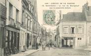 72 Sarthe CPA FRANCE 72 "Saint Calais, la rue du Bourgneuf "