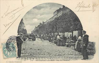 CPA FRANCE 17 "Rochefort sur Mer, Rue de l'Arsenal".
