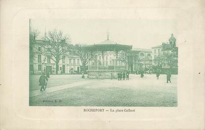 CPA FRANCE 17 "Rochefort sur Mer, La Place Colbert".