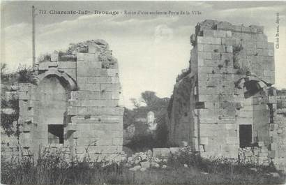 CPA FRANCE 17 "Brouage, Ruines d'une ancienne porte de la ville".