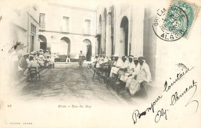 CPA ALGERIE "Blida, Rue du Bey"