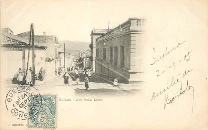 CPA ALGERIE "Guelma, rue Saint Louis"