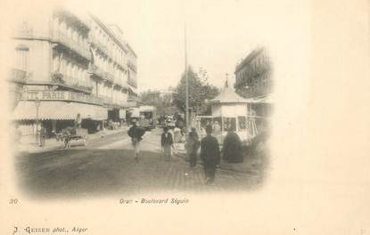 CPA ALGERIE "Oran, Bld Séguin"