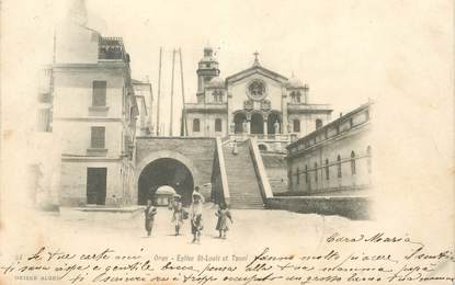 CPA ALGERIE "Oran, Eglise Saint Louis"