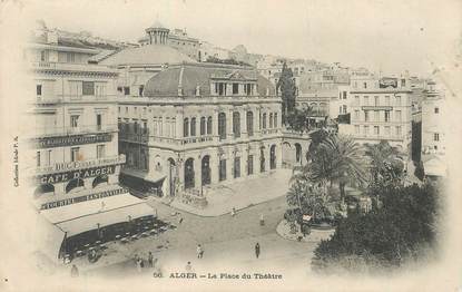 CPA ALGERIE "Alger, la Place du Théâtre"