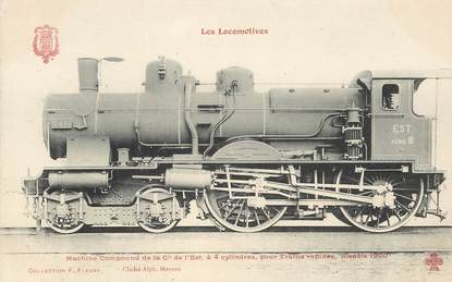 CPA CHEMIN DE FER  / TRAIN "Locomotive de la Cie du Nord"