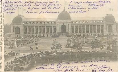 CPA VIETNAM / INDOCHINE "Tonkin, Bâtiment central de l'Exposition de Hanoï"