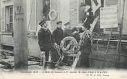 94 Val De Marne CPA FRANCE 94 "Ivry Port, inondations 1910, le poste de secours"