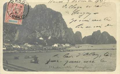 CARTE PHOTO VIETNAM / INDOCHINE "Hongay"