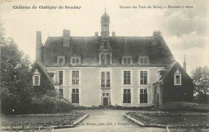 CPA FRANCE 41 "Souday, berceau des Trois du Bellay"