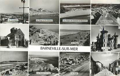 CPSM FRANCE 50 " Barneville sur Mer, Vues".