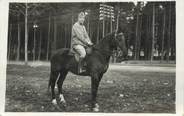 57 Moselle CARTE PHOTO FRANCE 57 " Bitche, Un soldat à cheval".