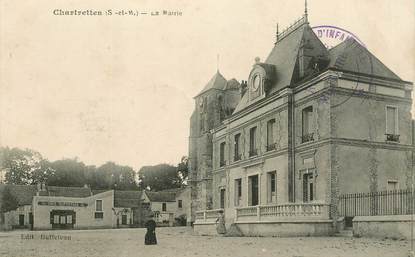 CPA FRANCE 77 "Chartrettes, la Mairie"