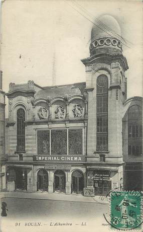 CPA FRANCE 76 " Rouen, L'Alhambra". / CINEMA