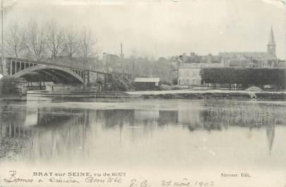 CPA FRANCE 77 " Bray sur Seiine, Vu du Mouy".