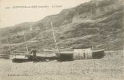 76 Seine Maritime CPA FRANCE 76 " Octeville sur Mer, La falaise".