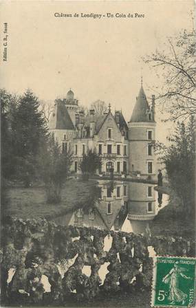 CPA FRANCE 79 " Londigny, Un coin du parc du château".