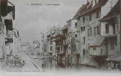 CPA FRANCE 74 " Annecy, Les Canaux".