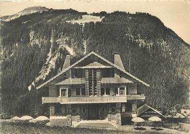 CPSM FRANCE 74 "Châtel, Chalet Hôtel Fleurs de Neige".