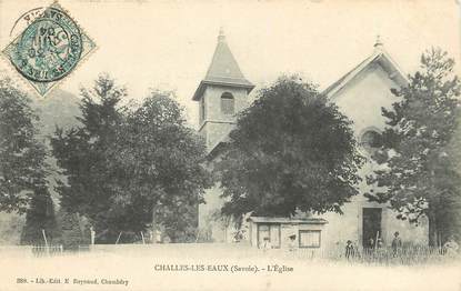 CPA FRANCE 73  "Challes les Eaux, L'Eglise"