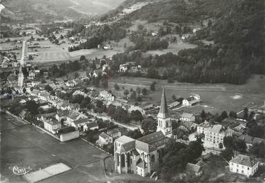 CPSM FRANCE 88 " Saulxures sur Moselotte, Rue principale et l'église".