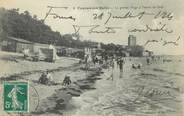 17 Charente Maritime CPA FRANCE 17 " Fouras les Bains, La grande plage à l'heure du bain".