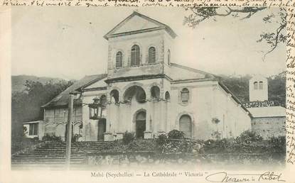 CPA SEYCHELLES"Mahé, la cathédrale Victoria"