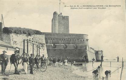 CPA FRANCE 17 " Fouras les Bains, Le Sémaphore, ancien fort".
