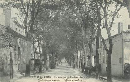 CPA FRANCE 17 " Fouras les Bains, Perspective du Boulevard Allard".