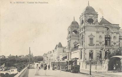 CPA FRANCE 17 " Royan, Le casino Foncillon".