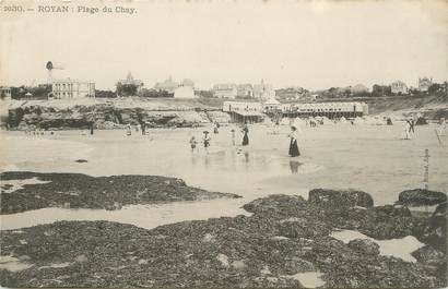 CPA FRANCE 17 " Royan, La plage du Chay".