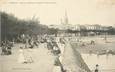 CPA FRANCE 17 " Royan , Square Botton et Eglise Notre Dame".
