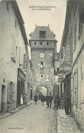 CPA FRANCE 17 "St Jean d'Angély, La grosse horloge".