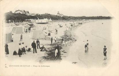 CPA FRANCE 17 "St Georges de Didonne, La plage".