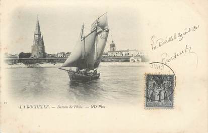CPA FRANCE 17 "La Rochelle, Bâteau de pêche".