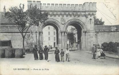 CPA FRANCE 17 "La Rochelle, Porte de la Ville".