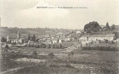 CPA FRANCE 38 "Roybon, Vue générale".