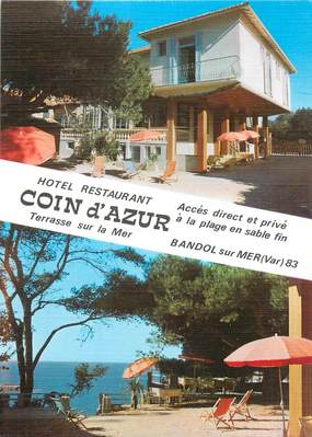 CPSM FRANCE 83 " Bandol, Hôtel Coin d'Azur".