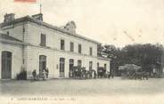 38 Isere CPA FRANCE 38 " St Marcellin, La gare".