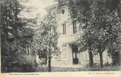 CPA FRANCE 38 " St Marcellin, L'école supérieure".