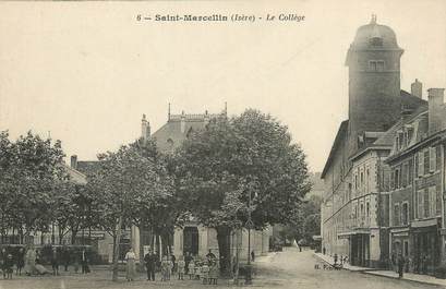 CPA FRANCE 38 " St Marcellin, Le collège".
