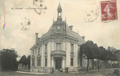 CPA FRANCE 17 " Jonzac, La Caisse d'Epargne". / CAISSE D'EPARGNE